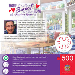 Home Sweet Home - Puzzler's Retreat 500 Piece Jigsaw Puzzle (ONLINE ORDER ONLY)