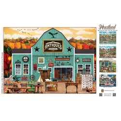 Heartland - Antiques on Main Street 500 Piece Jigsaw Puzzle (ONLINE ORDER ONLY)