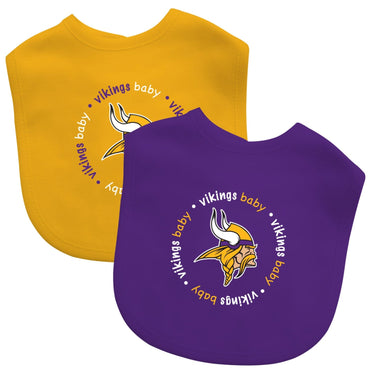 Minnesota Vikings - Baby Bibs 2-Pack (ONLINE ORDER ONLY)