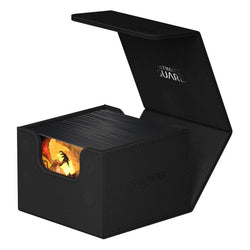 Ultimate Guard Sidewinder 133+ Xenoskin - Black - Premium Deck Box (Online Order Only)