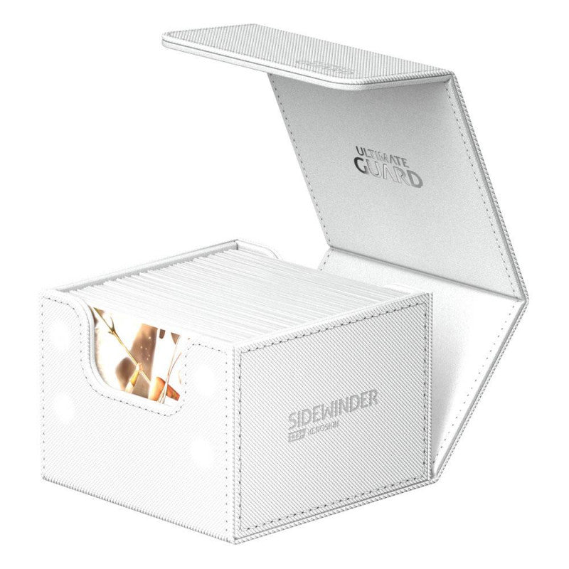 Ultimate Guard Sidewinder 133+ Xenoskin - White - Premium Deck Box (Online Order Only)