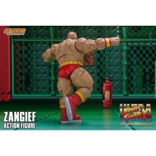 Ultimate Street Fighter II: The Final Challenger Zangief 1:12 Scale Action Figure (Online Order Only)