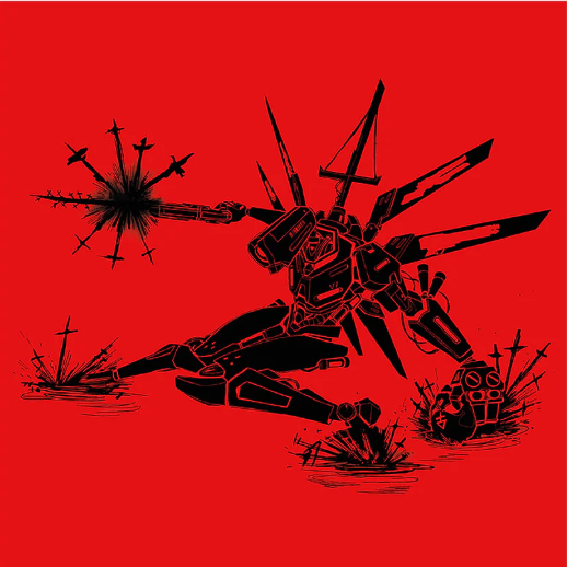 Ultrakill Soundtrack Volume 1: Infinite Hyperdeath (3LP Blood Red) [Vinyl] (ONLINE ORDER ONLY)