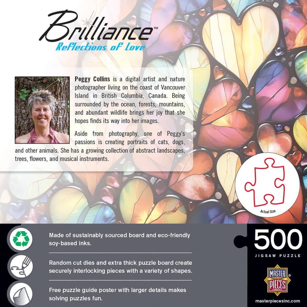 Brilliance - Reflections of Love 500 Piece Jigsaw Puzzle (ONLINE ORDER ONLY)