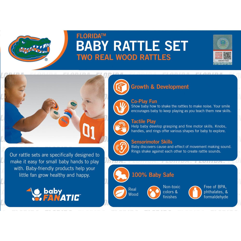 Florida Gators - Baby Rattles 2-Pack (ONLINE ORDER ONLY)
