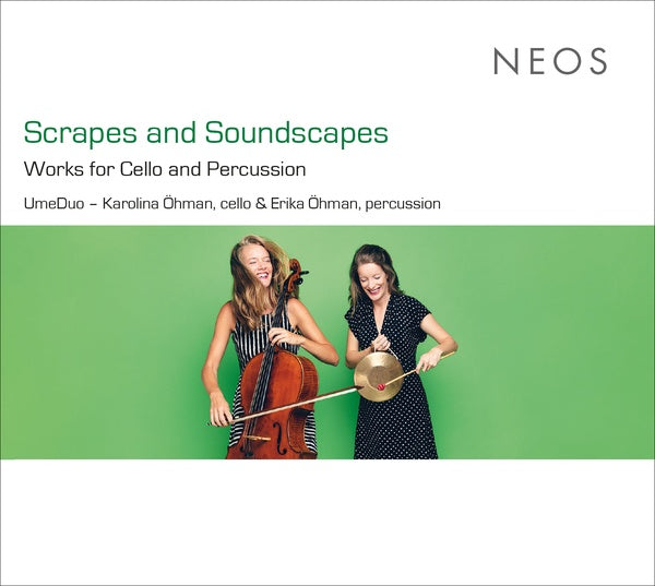 UMEDUO - Scrapes and Soundscapes: Works for Cello and Percussion [CD] (ONLINE ORDER ONLY)