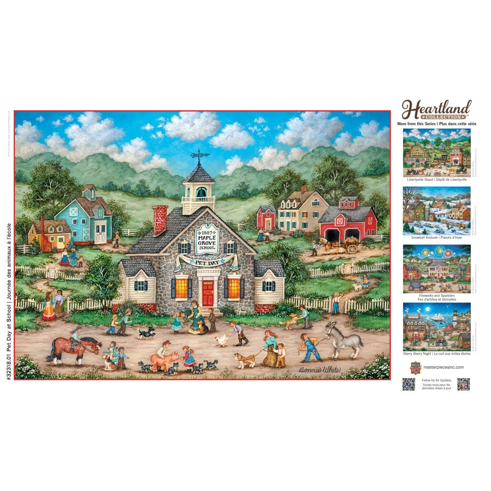Heartland - Pet Day at School 500 Piece Jigsaw Puzzle (ONLINE ORDER ONLY)