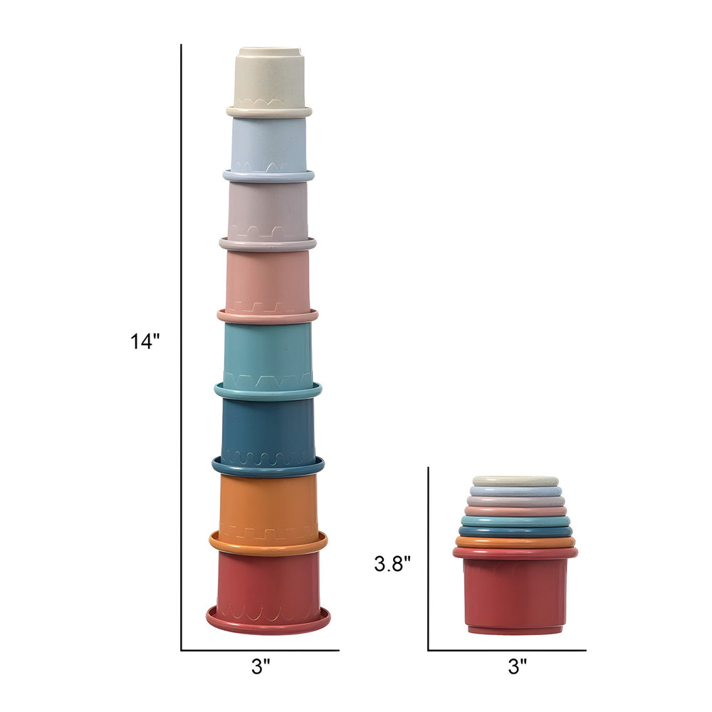 Silicone Stacking Cups (ONLINE ORDER ONLY)