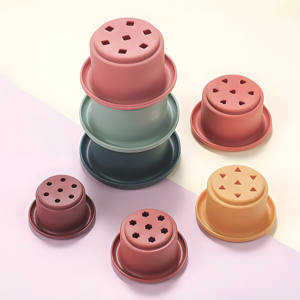 Silicone Stacking Cups (ONLINE ORDER ONLY)