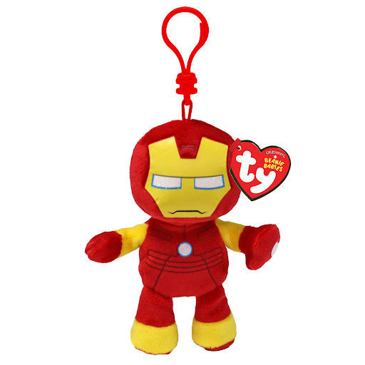 Ty Mini Marvel Clip: Iron Man (ONLINE ORDER ONLY)