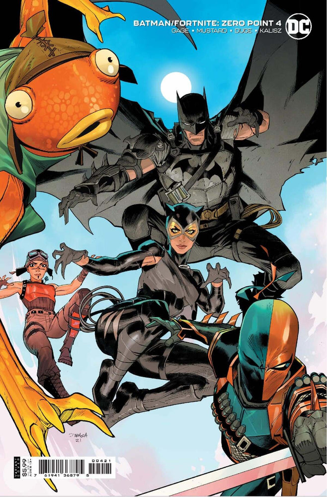 Batman Fortnite Zero Point #4 B Variant (06/01/2021) Dc (ONLINE ORDER ONLY)
