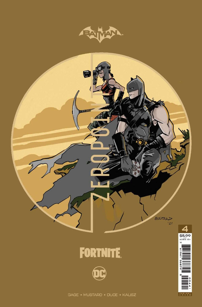 Batman Fortnite Zero Point #4 C Donald Mustard Premium Variant (06/01/2021) Dc (ONLINE ORDER ONLY)