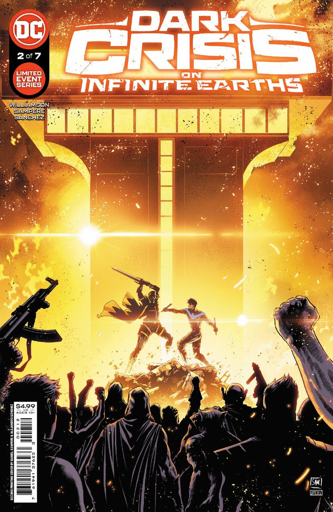 Dark Crisis On Infinite Earths #2 (Of 7) 2nd Print Daniel Sampere Variant (08/30/2022) Dc (ONLINE ORDER ONLY)