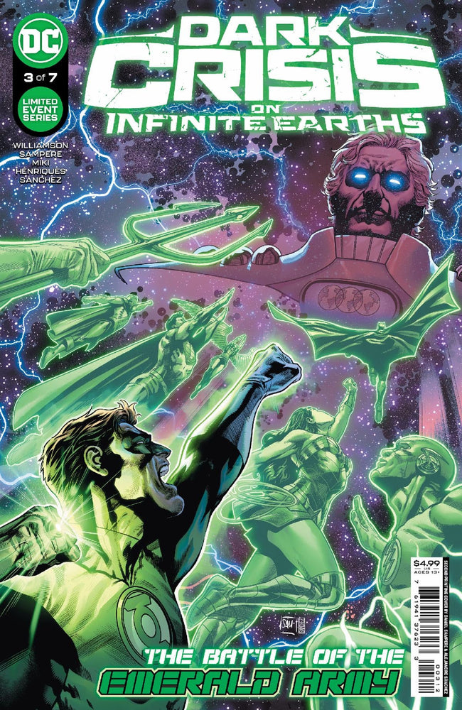 Dark Crisis On Infinite Earths #3 (Of 7) 2nd Print Daniel Sampere Variant (08/30/2022) Dc (ONLINE ORDER ONLY)