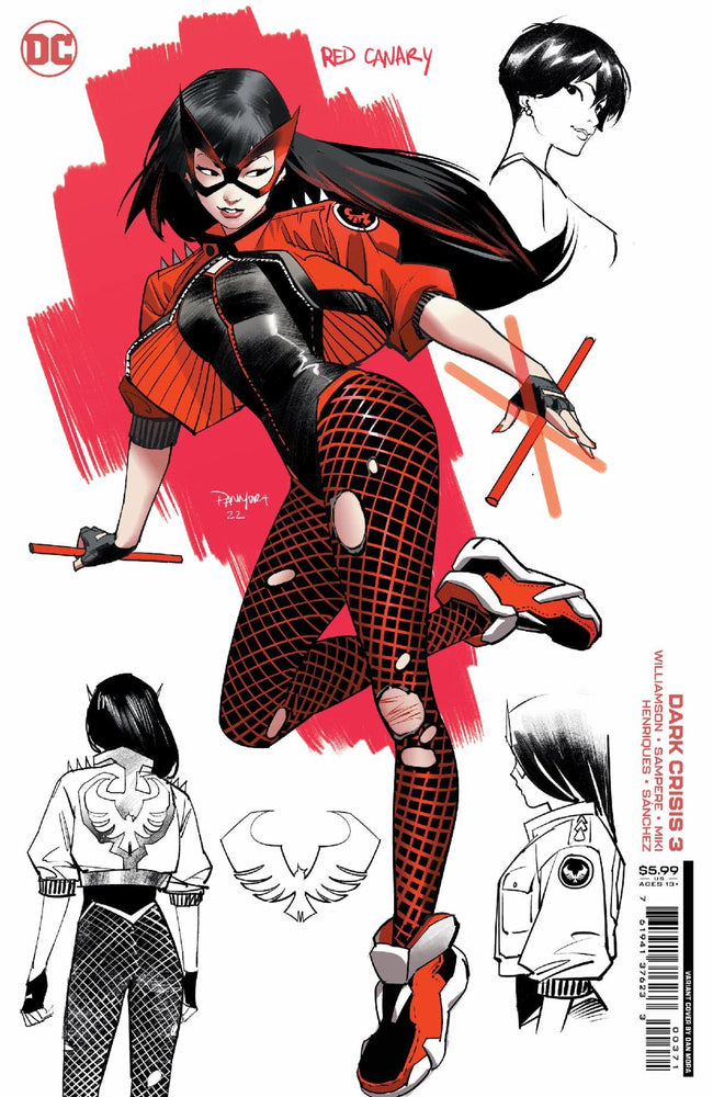 Dark Crisis #3 (Of 7) G Dan Mora Design Variant Red Canary (08/02/2022) Dc (ONLINE ORDER ONLY)