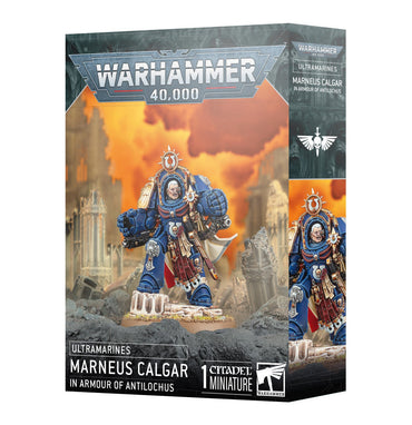 Warhammer 40K: Ultramarines - Marneus Calgar in Armor of Antilochus (ONLINE ORDER ONLY)