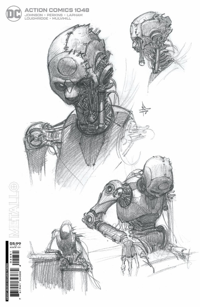 Superman Action Comics #1048 E Riccardo Federici Design Variant (Kal-El Returns) (10/25/2022) Dc (ONLINE ORDER ONLY)