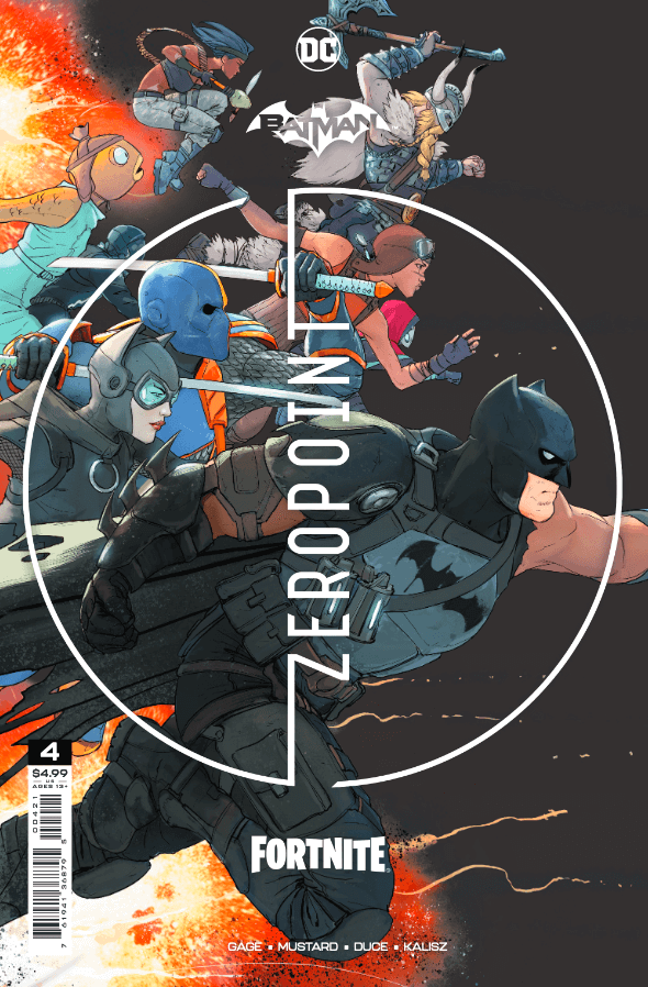 Batman Fortnite Zero Point #4 2nd Print Mikel Janin Variant (06/01/2021) Dc (ONLINE ORDER ONLY)