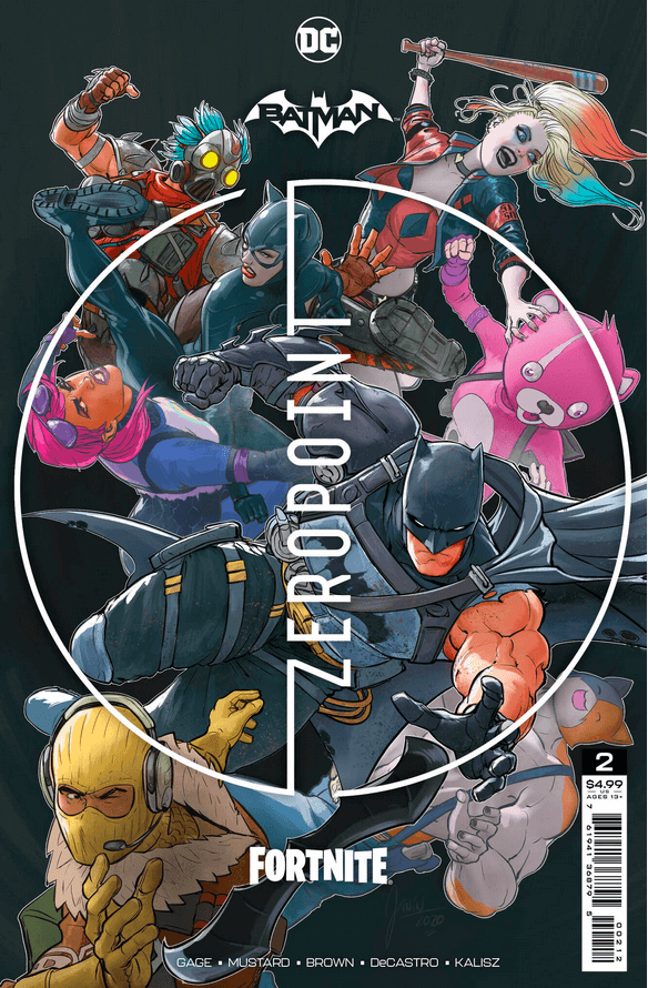 Batman Fortnite Zero Point #2 2nd Print Mikel Janin Variant (05/25/2021) Dc (ONLINE ORDER ONLY)