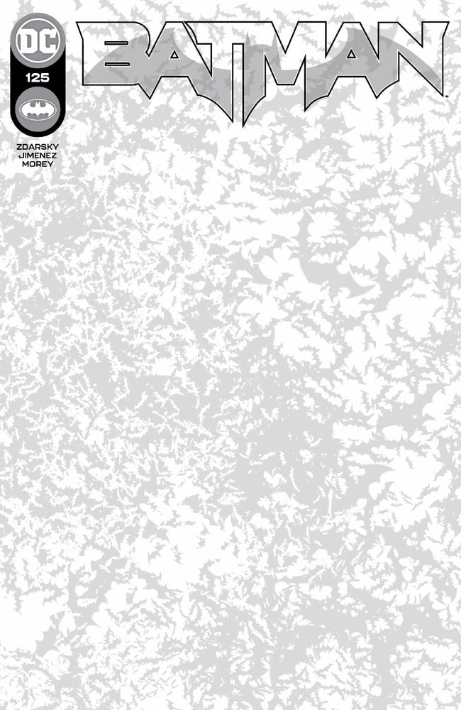 Batman #125 L Blank Variant (07/05/2022) Dc (ONLINE ORDER ONLY)