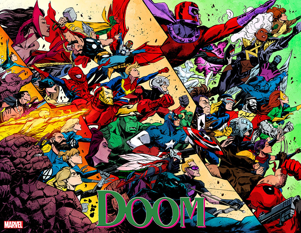 Doom #1 2nd Print A Sanford Greene Wraparound Variant (07/10/2024) Marvel (ONLINE ORDER ONLY)