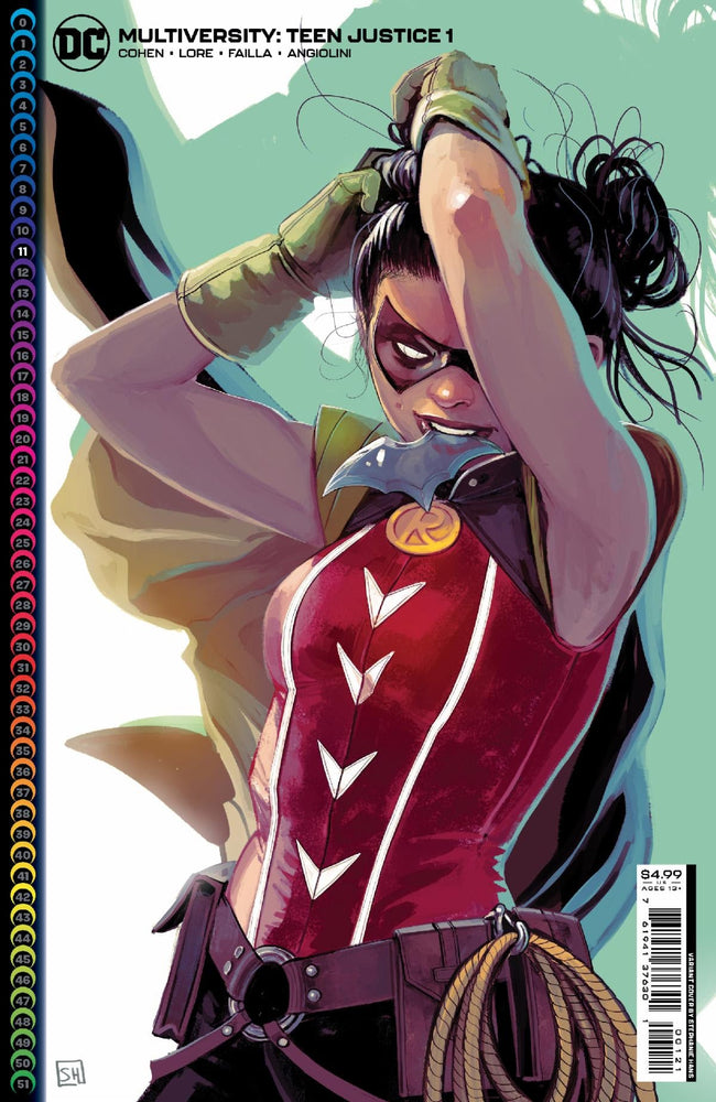 Multiversity Teen Justice #1 (Of 6) B Stephanie Hans Card Stock Variant GGA (06/07/2022) Dc (ONLINE ORDER ONLY)
