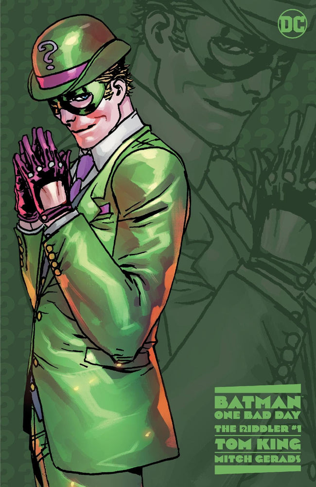 Batman One Bad Day The Riddler #1 (One Shot) 2nd Print Giuseppe Camuncoli Variant (09/27/2022) Dc (ONLINE ORDER ONLY)