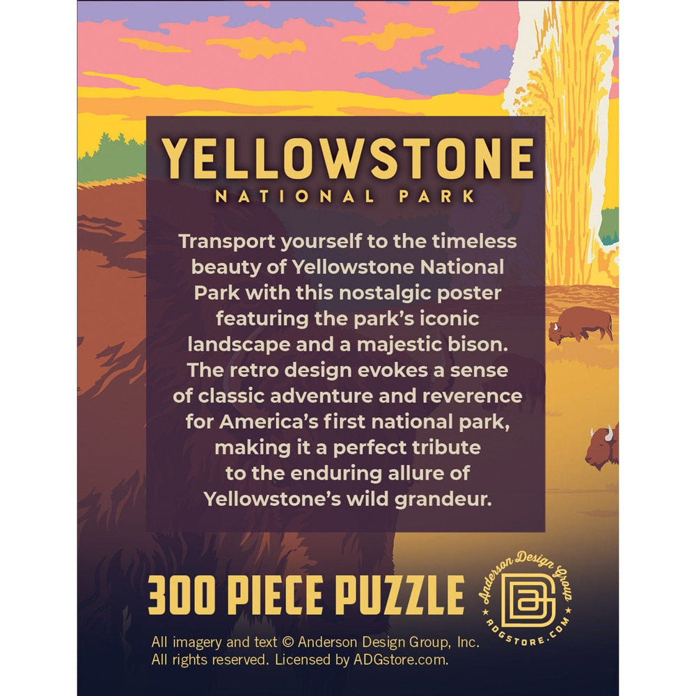 Yellowstone National Park 300 Piece Jigsaw Puzzle