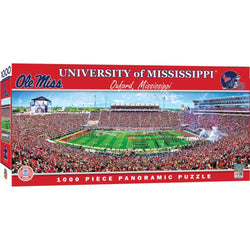 Ole Miss Rebels - 1000 Piece Panoramic Jigsaw Puzzle