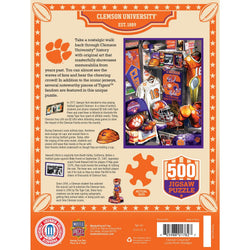 Clemson Tigers - Locker Room 500 Piece Jigsaw Puzzle (ONLINE ORDER ONLY)