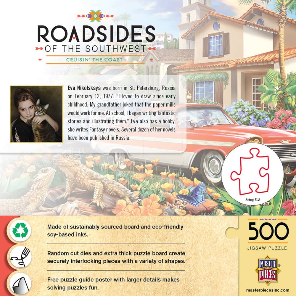 Roadsides of the Southwest - Cruisin' the Coast 500 Piece Jigsaw Puzzle