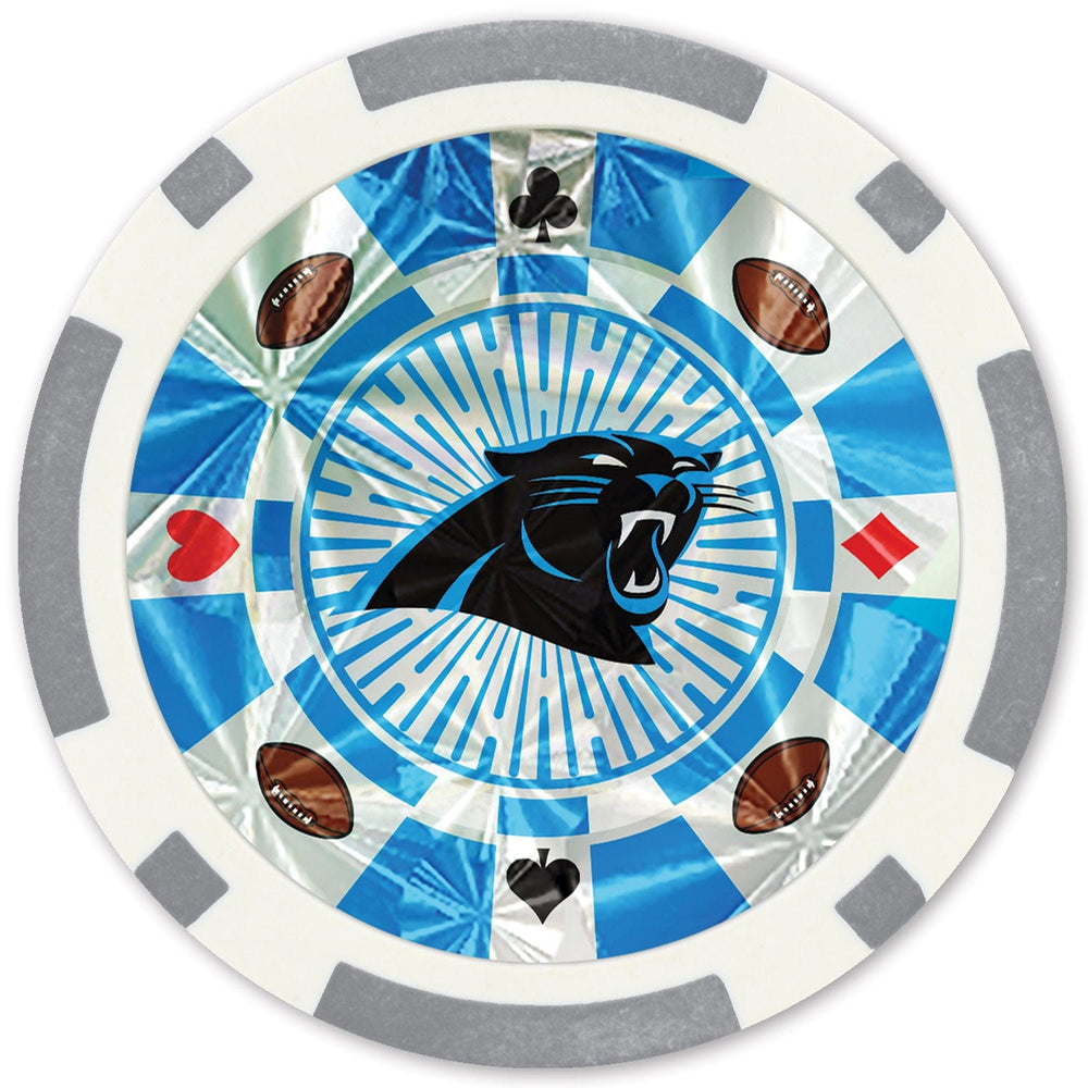 Carolina Panthers 20 Piece Poker Chips (ONLINE ORDER ONLY)