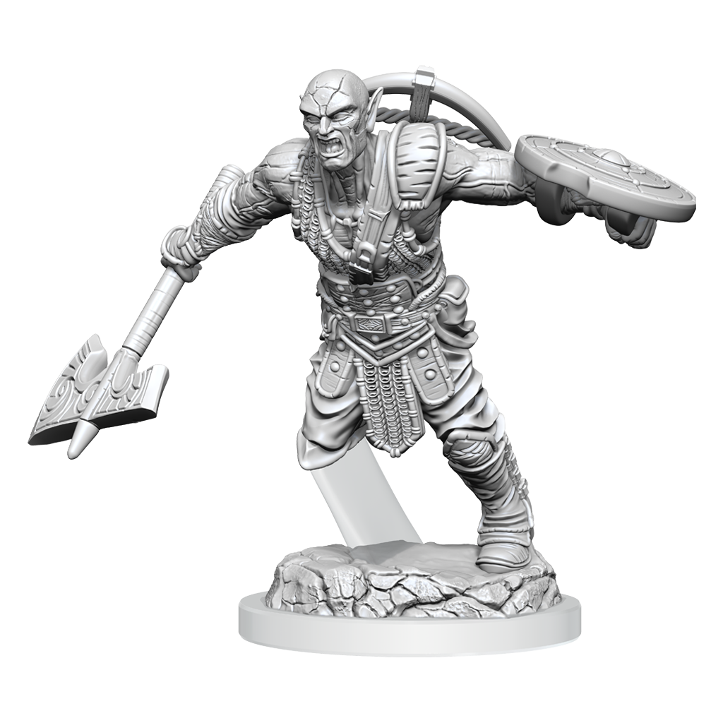 D&D: Nolzur's Marvelous Miniatures - Earth Genasi Fighter (ONLINE ORDER ONLY)