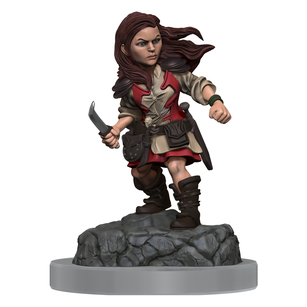 D&D: Nolzur's Marvelous Miniatures - Halfling Rogue Female (ONLINE ORDER ONLY)