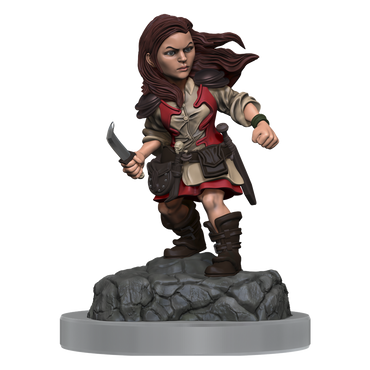 D&D: Nolzur's Marvelous Miniatures - Halfling Rogue Female (ONLINE ORDER ONLY)