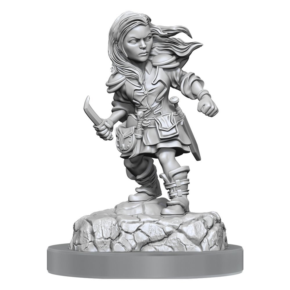 D&D: Nolzur's Marvelous Miniatures - Halfling Rogue Female (ONLINE ORDER ONLY)