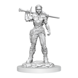 D&D: Nolzur's Marvelous Miniatures - Orc Fighter Female (ONLINE ORDER ONLY)