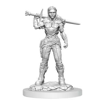 D&D: Nolzur's Marvelous Miniatures - Orc Fighter Female (ONLINE ORDER ONLY)