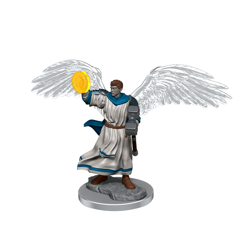 D&D: Nolzur's Marvelous Miniatures - Aasimar Cleric Male (ONLINE ORDER ONLY)