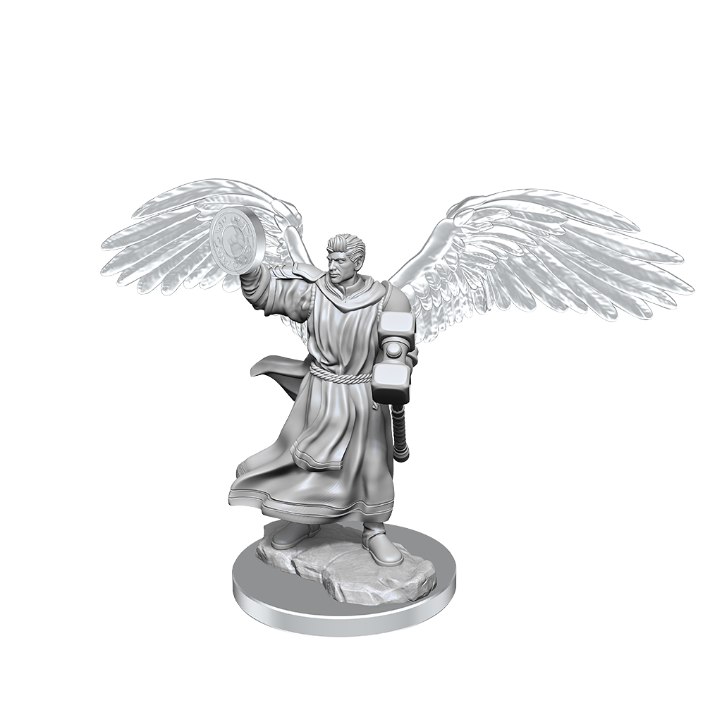 D&D: Nolzur's Marvelous Miniatures - Aasimar Cleric Male (ONLINE ORDER ONLY)