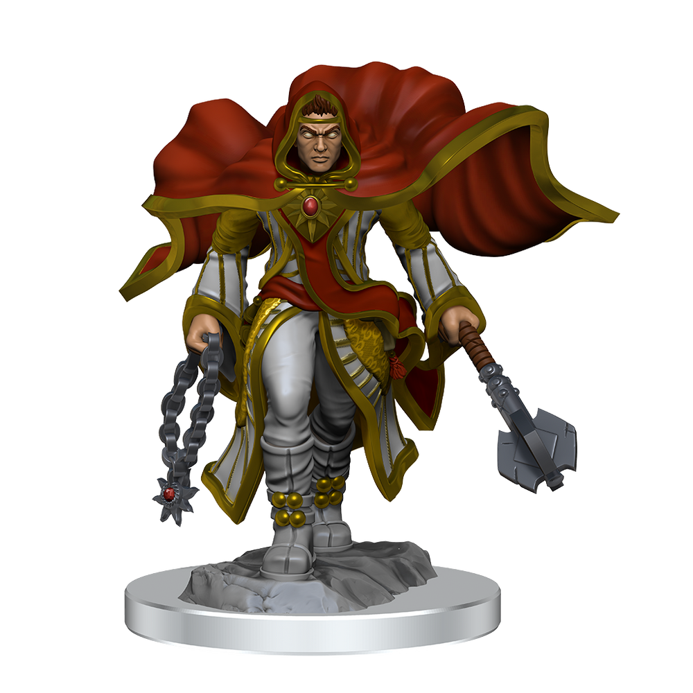 D&D: Nolzur's Marvelous Miniatures - Aasimar Cleric Male (ONLINE ORDER ONLY)