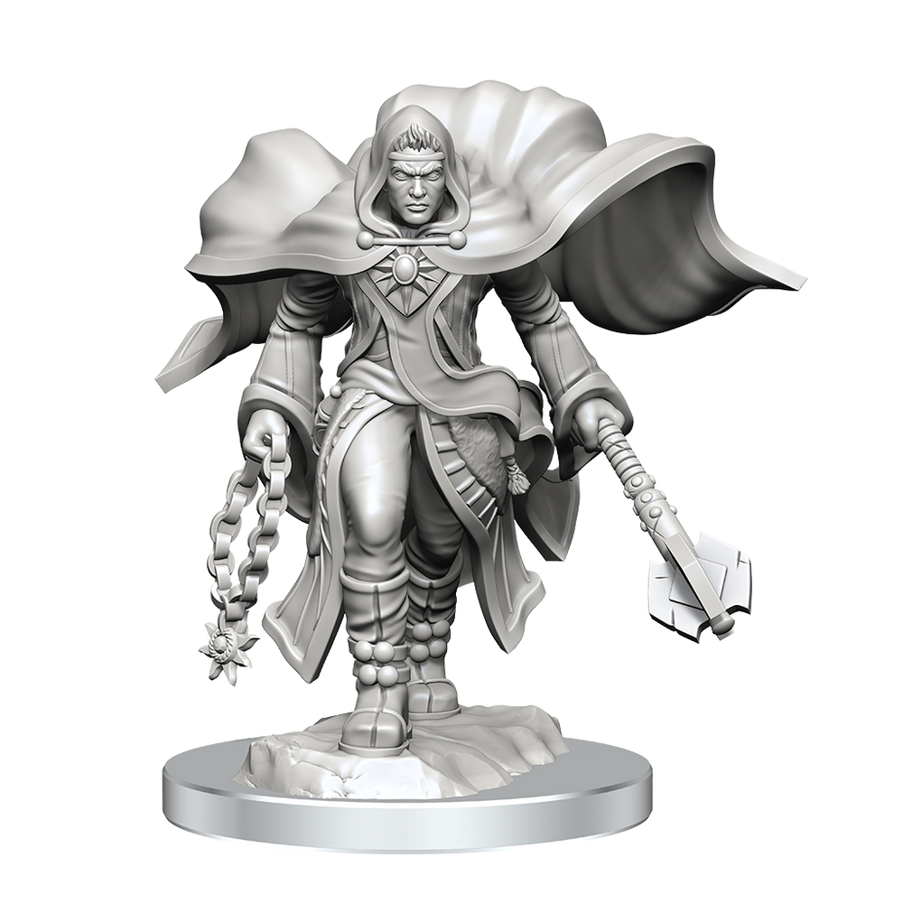 D&D: Nolzur's Marvelous Miniatures - Aasimar Cleric Male (ONLINE ORDER ONLY)