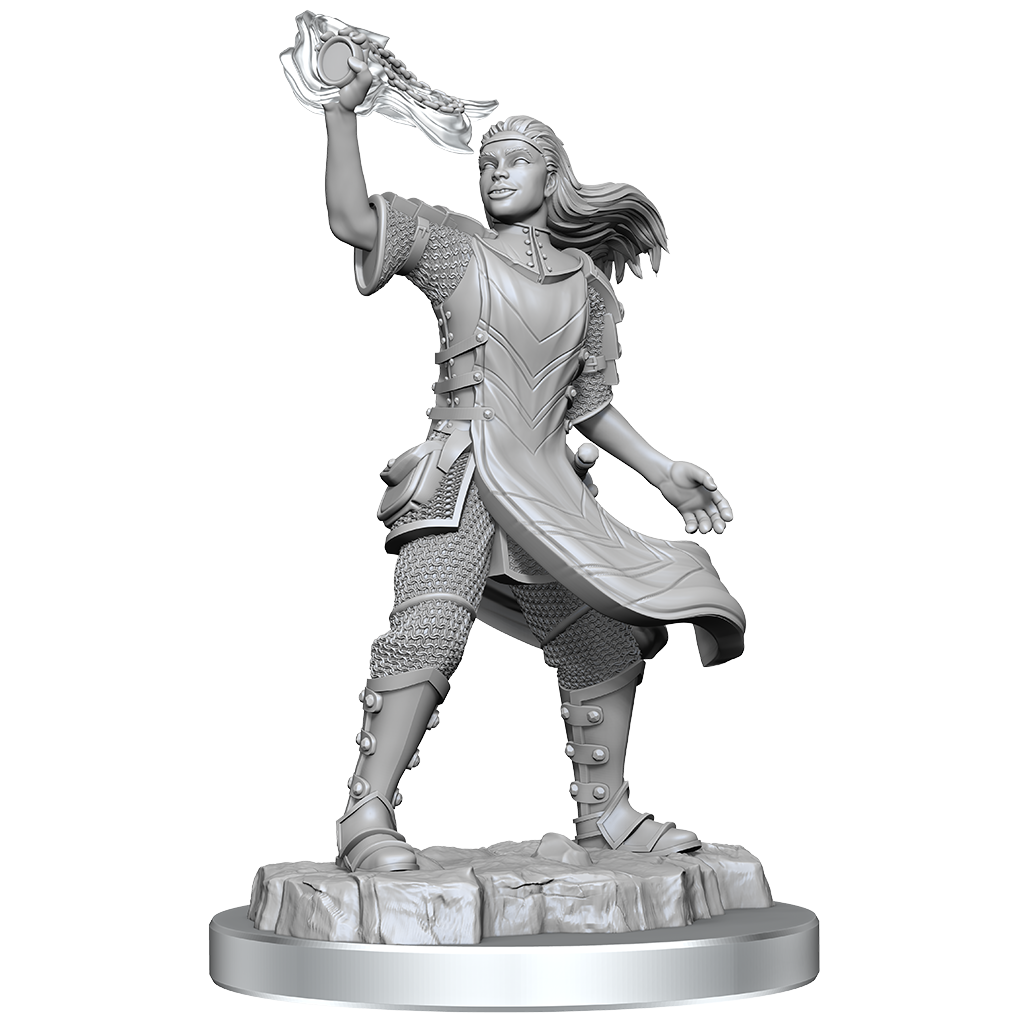 D&D: Nolzur's Marvelous Miniatures - Aasimar Cleric Female (ONLINE ORDER ONLY)