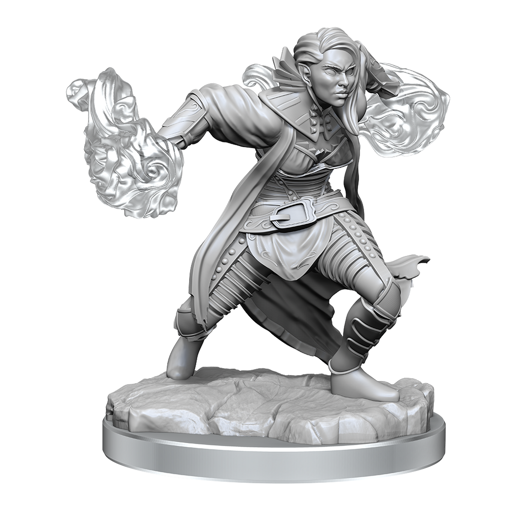 D&D: Nolzur's Marvelous Miniatures - Half-Elf Warlock (ONLINE ORDER ONLY)