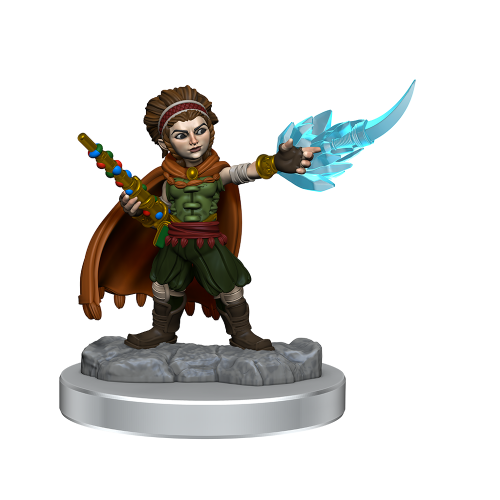 D&D: Nolzur's Marvelous Miniatures - Halfling Wizards (ONLINE ORDER ONLY)