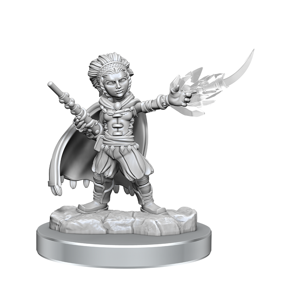 D&D: Nolzur's Marvelous Miniatures - Halfling Wizards (ONLINE ORDER ONLY)