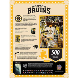 Boston Bruins - Locker Room 500 Piece Jigsaw Puzzle (ONLINE ORDER ONLY)