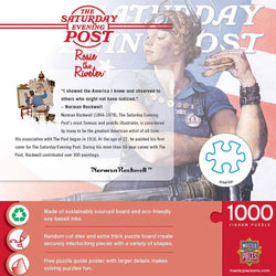 Saturday Evening Post - Rosie the Riveter 1000 Piece Jigsaw Puzzle (ONLINE ORDER ONLY)