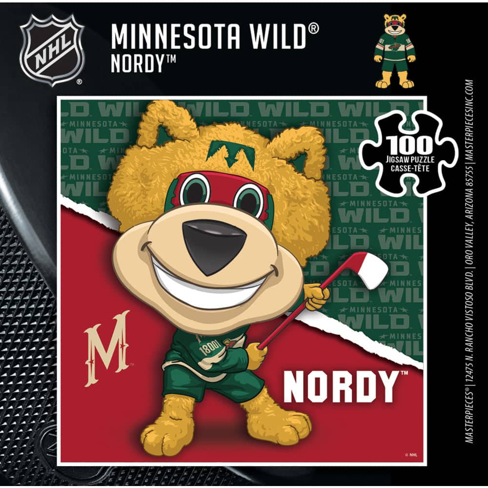 Minnesota Wild - NHL Mascot 100 Piece Jigsaw Puzzle (ONLINE ORDER ONLY)