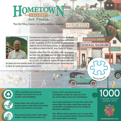 Hometown Gallery - The Old Filling Station 1000 Piece Jigsaw Puzzle (ONLINE ORDER ONLY)